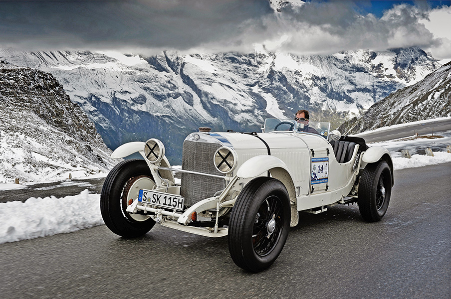 Mercedes-Benz Classic beim Großglockner Grand Prix 2012. Mercedes-Benz Typ SSK (1928).