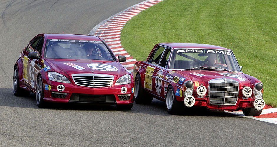Mercedes-Benz S 63 AMG “Thirty-Five“ trifft 300 SEL 6.8 AMG ; Mercedes-Benz S 63 AMG "Thirty-Five” meets 300 SEL 6.8 AMG;