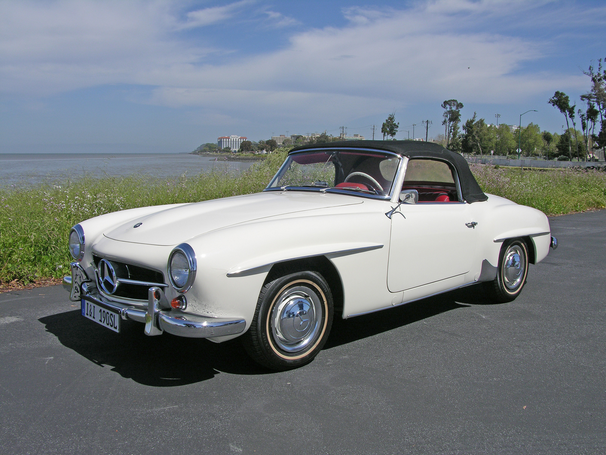 1960 190SL - White/Red - California From New - An Entry Level 190SL