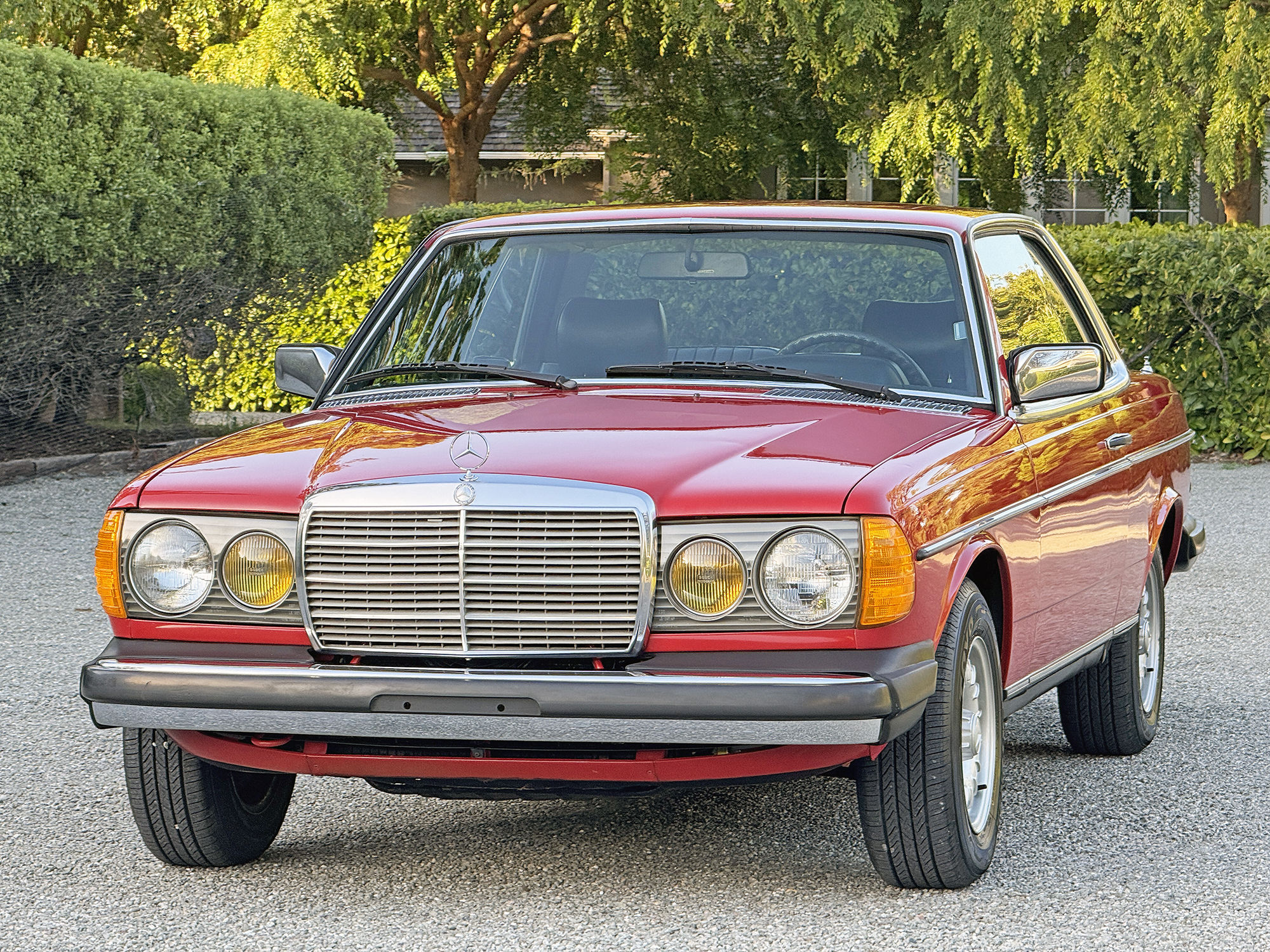 1982 300CD - Signal Red/Black MB Tex - 120k Miles