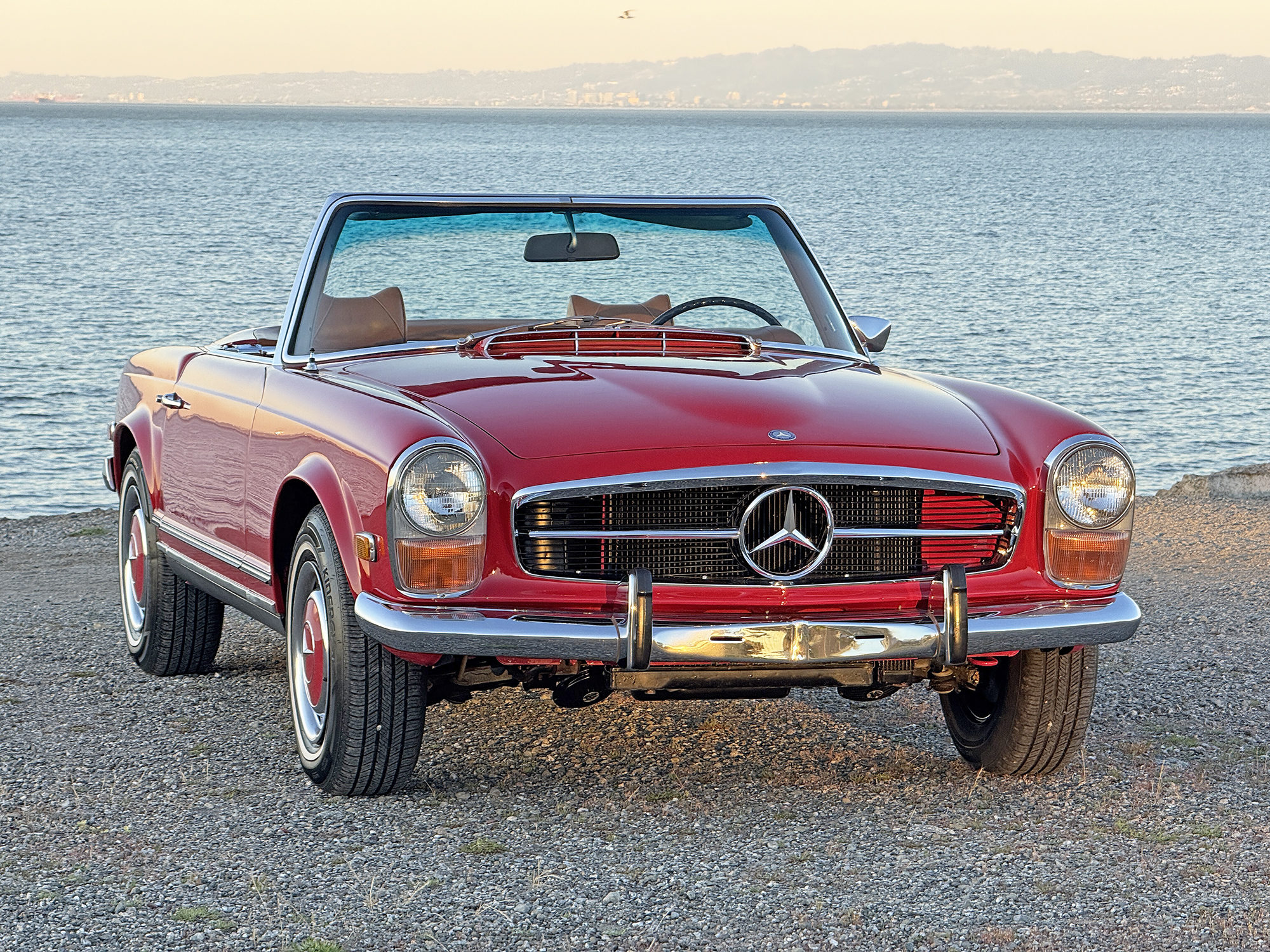 1971 280SL - 568 Red/Tan Leather - Auto - CA Car From New