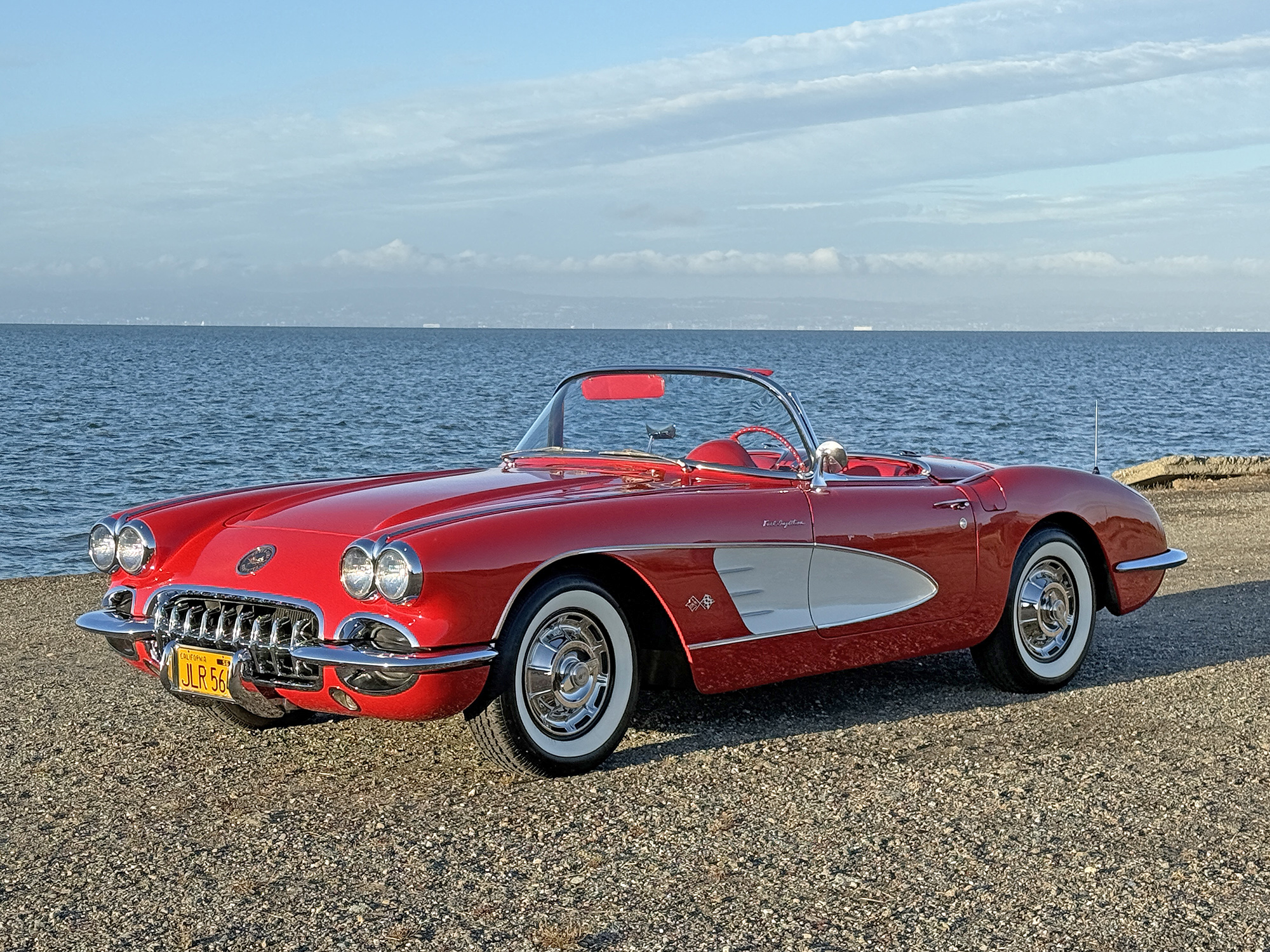 1959 Corvette - 283 Fuel Injection - Red/Red