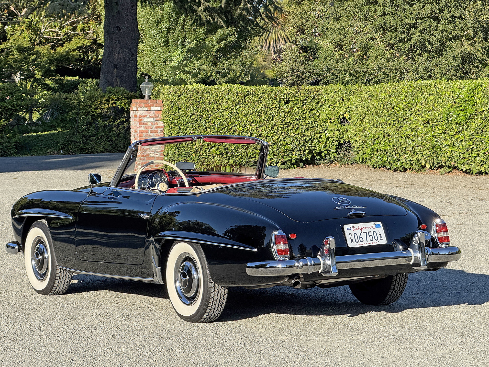 1962 190SL Black/Red - 2 Tops - Massive History - Partially Restored