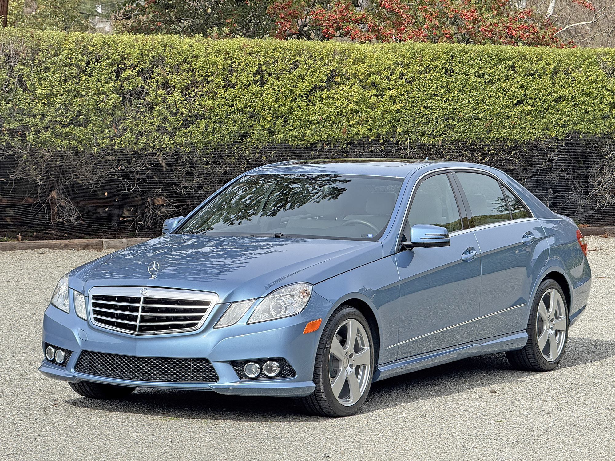 2010 E350 4Matic - Indigo Light Blue/Grey MB Tex - 8k Original Miles - Spotless Original