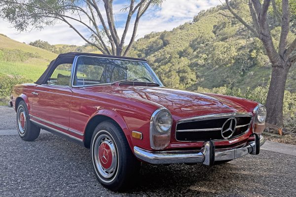 1971 280SL - 568 Red/Tan Leather - Auto - CA Car From New