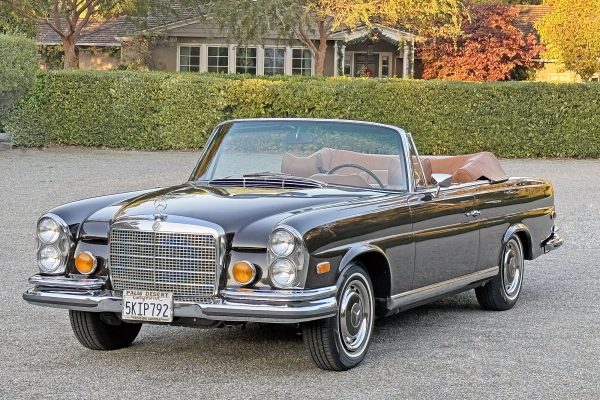 1971 280SE 3.5 Cabriolet - CA Car From New - Tobacco Brown/Cognac - Older Restoration