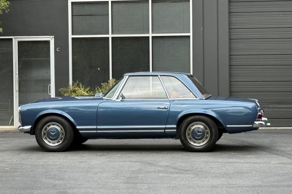 1968 280SL - Dark Blue Poly/Cognac Tex - 5-Spd - 55 Year CA  Car